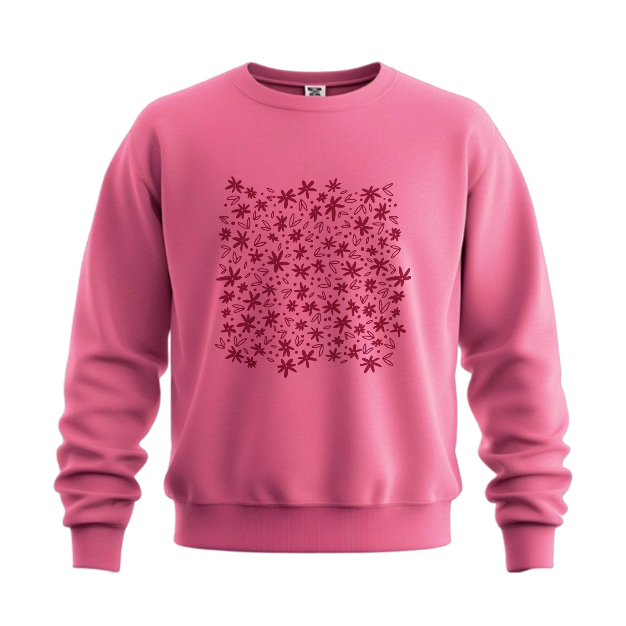 Female Sweatshirt (Front) A Cozy Blush Sweatshirt - Image 1