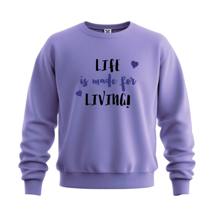 Lavender Life Sweatshirt - Image 1