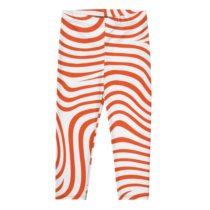 Wave Motion Capri Leggings - Image 1
