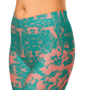 Teal Edge Capri Leggings - Image 5