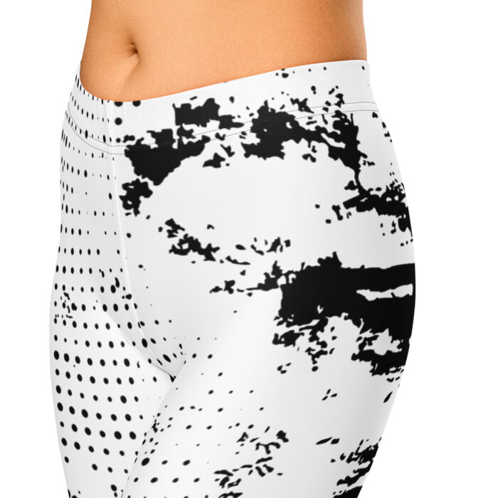 Monochrome Pop Capri Leggings - Image 5