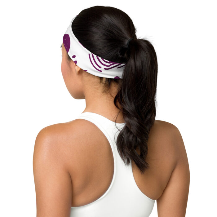 Purple Wave Headband - Image 3