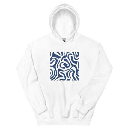 Abstract Wave Hoodie